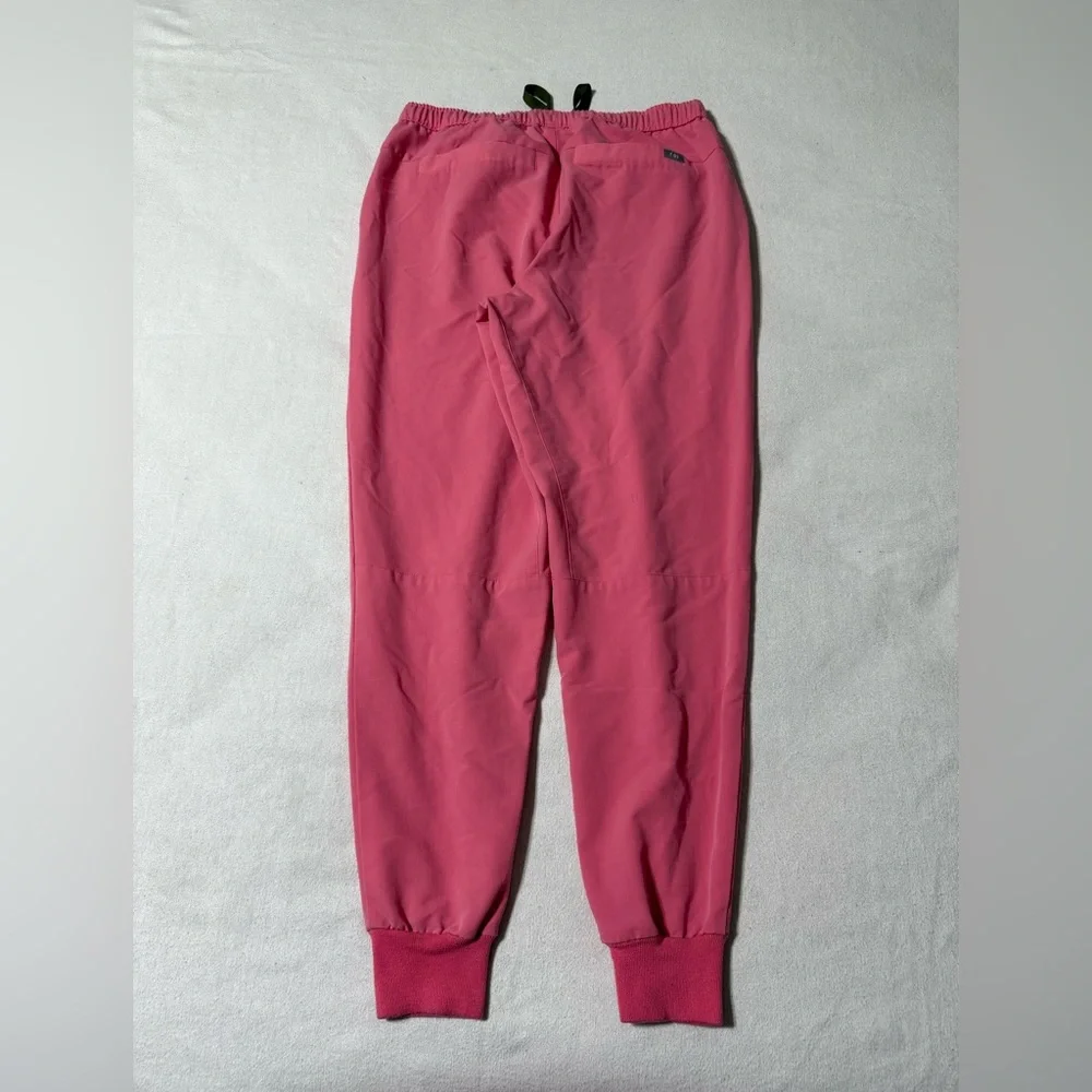 FIGS Tansen‎ Scrub Pants Mens Medium Jogger Elastic Waist Drawstring Pocket Pink